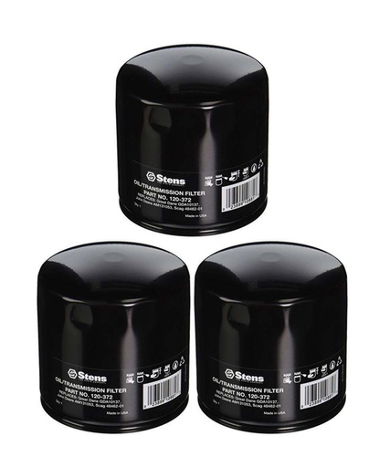 [ST-120-372-3] 3 Pack of Stens 120-372 Transmission Filter Toro 67-8110 Ariens 00669300 M131053