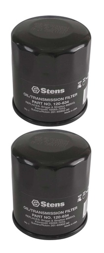 [ST-120-634-2] 2 Pk of Stens 120-634 Oil Filter 531307388 2701908 607454 054-067 058-025 36262