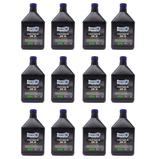 [ST-770-030] 12 PK Stens 770-030 Shield 4-Cycle Engine Oil 770-031 770-032 770-033