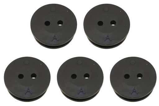 [ST-610-411-5] 5 Pack of Stens 610-411 Fuel Grommet Red Max T155185300 OEM Replacement