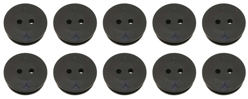[ST-610-411-10] 10 Pack of Stens 610-411 Fuel Grommet Red Max T155185300 OEM Replacement