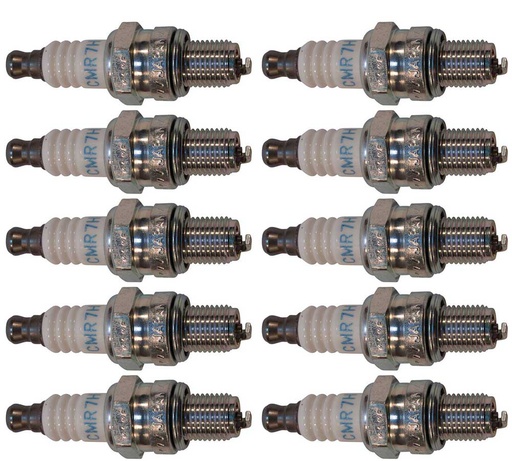 [ST-130-793-10] 10 Pk of Stens 130-793 NGK Spark Plug Echo 90186Y Husqvarna 521233401 NGK 3066