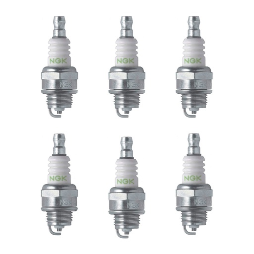 [NGK-130-884-0.24] 6 PK Stens 130-884 NGK Spark Plug NGK 2057 BPM8Y Solid Echo 15901019830
