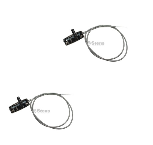 [ST-290-080-2] 2 PK Stens 290-080 Throttle Control Cable 47 1/2 Length Universal application