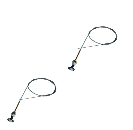 [ST-290-130-2] 2 PK Stens 290-130 Throttle Control Cable Toro 102119 8105 T marked throttle