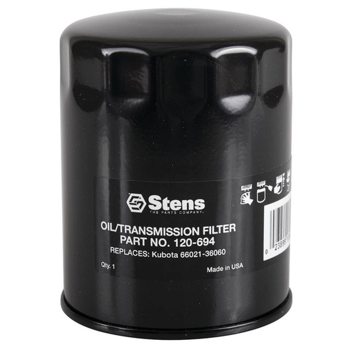 [ST-120-694] Stens 120-694 Transmission Filter Komatsu 1350-5344 15208-H8916 37Z-02-OF201L