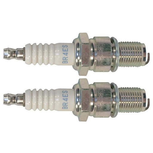 [ST-130-264-2] 2 PK Stens 130-264 NGK Spark Plug 1097 BR4ES Yamaha NGK-BR4ES-00 1991 and up
