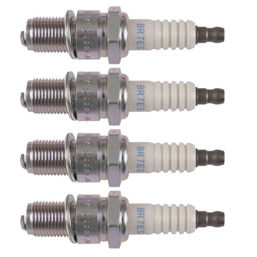 [ST-130-136-4] 4 PK Stens 130-136 NGK Spark Plug NGK 2023 6615 BR7ES SOLID BR7ES 131-055