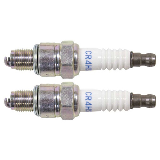 [ST-130-876-2] 2 Pack of Stens 130-876 NGK Spark Plug NGK 4695 CR4HSB OEM Replacement