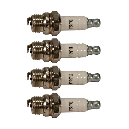 [ST-130-101-4] 4 Pack of Stens 130-101 Champion Spark Plug Champion 851 DJ6J OEM Replacementl