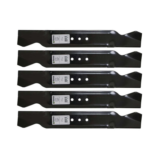 [ST-335-782-5] 5 PK Stens 335-782 Standard Blade MTD 742-0538 942-0538 Requires 2 for 42 deck