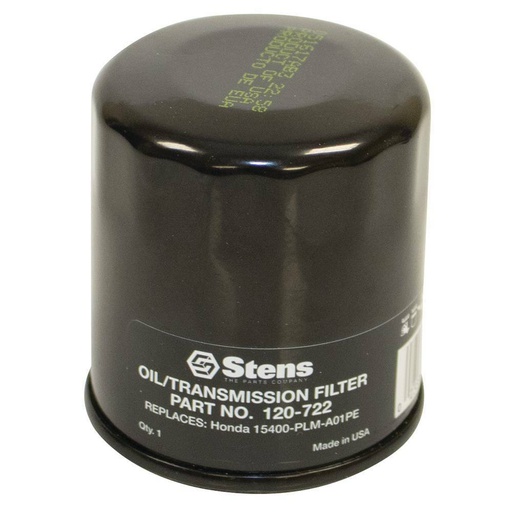 [ST-120-722] Stens 120-722 Oil Filter Honda 15400-P0H-305PE 15400-PLM-A01  785634