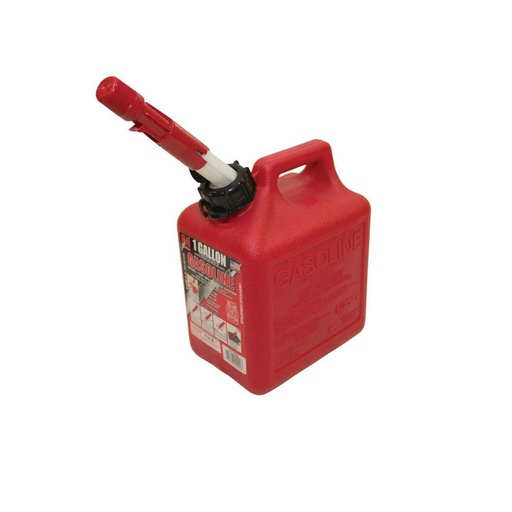 [ST-765-500] Stens 765-500 Midwest 1 Gallon Plastic No Spill Gasoline Fuel Can Container