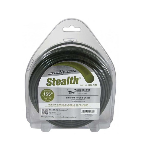 [ST-380-125] Stens 380-125 Silver Streak Stealth Trimmer Line Approximate Length 105