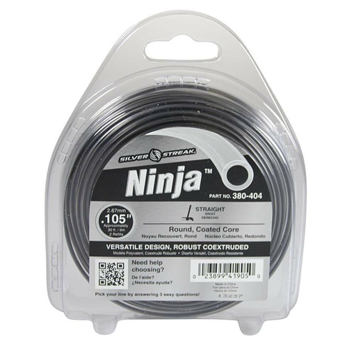 [ST-380-404] Stens 380-404 Silver Streak Ninja Trimmer Line Diameter 0.105