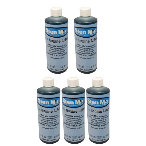 [ST-770-065-5] 5 Pack of Stens 770-065 Sten Mix 2-Cycle Oil 770-073 770-25 770-263 770-267