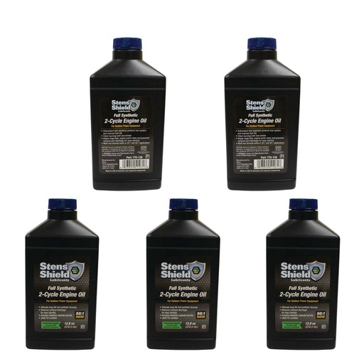 [ST-770-128-5] 5 PK Stens 770-128 Shield 2-Cycle Engine Oil 770-101 770-160 770-260