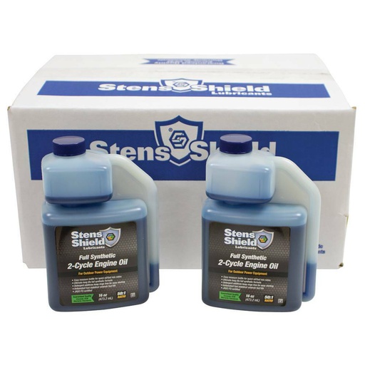 [ST-770-160] 12 PK Stens 770-160 Shield 2-Cycle Engine Oil 770-101 770-128 770-260