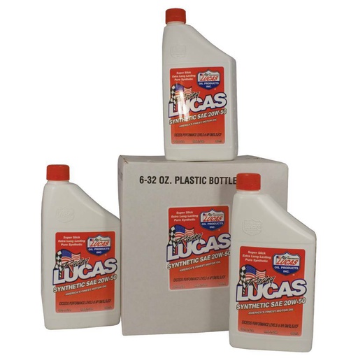 [ST-051-555] 6 PK Stens 051-555 Lucas Oil Synthetic Motor Oil 10054 For hydro units