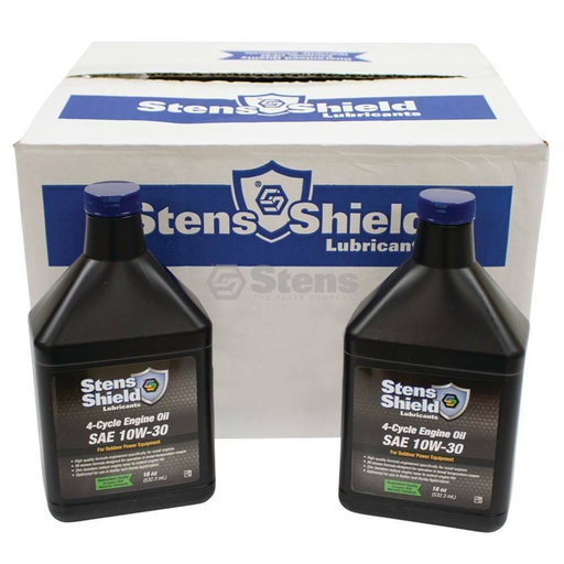 [ST-770-130] 12 PK Stens 770-130 Shield 4-Cycle Engine Oil SAE 10W-30 770-132 770-133