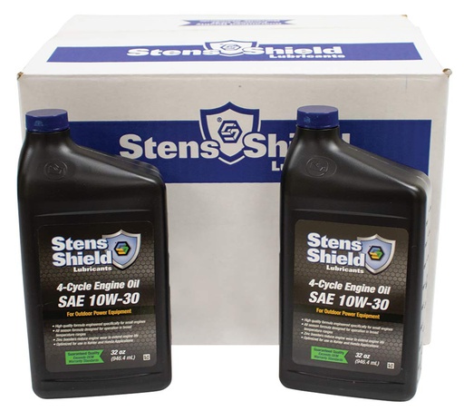 [ST-770-132] 12 PK Stens 770-132 Shield 4-Cycle Engine Oil SAE 10W-30 770-130 770-133
