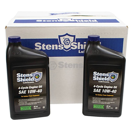 [ST-770-140] 12 PK Stens 770-140 Shield 4-Cycle Engine Oil 770-130 785-642 785-646