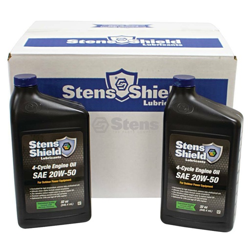 [ST-770-250] 12 PK Stens 770-250 Shield 4-Cycle Engine Oil 785-674 785-678 785-681