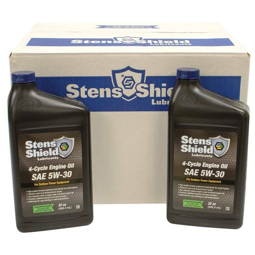[ST-770-530] 12 PK Stens 770-530 Shield 4-Cycle Engine Oil Fits Briggs &amp; Stratton 100074 SAE