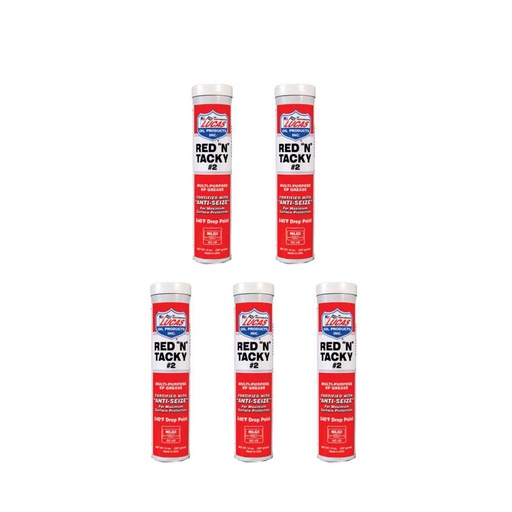 [ST-051-611-0.5] 5 PK Stens 051-611 Lucas Oil Red N Tacky Grease Interchangeable by 751-343
