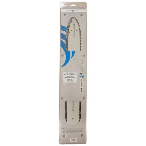 [ST-076-2067] Stens 076-2067 Silver Streak 20 Bar And Chain Combo Oregon Ref. 540393