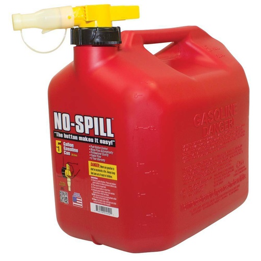 [ST-765-104] Stens 765-104 No-Spill 5 Gallon Fuel Can 1450 Stihl NOSPILLCAN 5.0 Toro 127-3202