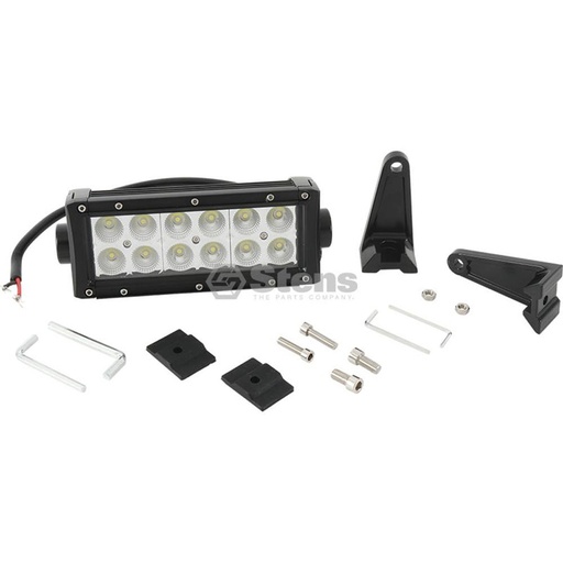 [ST-3000-2040] Stens 3000-2040 Atlantic Quality Parts Light Bar 9-32 Volt 7 Wide 12 LED