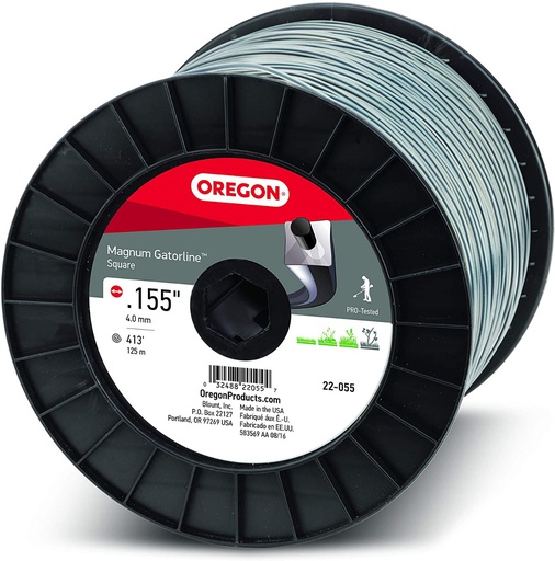 [OEP-22-055] Oregon GATORLINE MAGNUM SQUARE .155 5 22-055 Genuine lawn trimmer