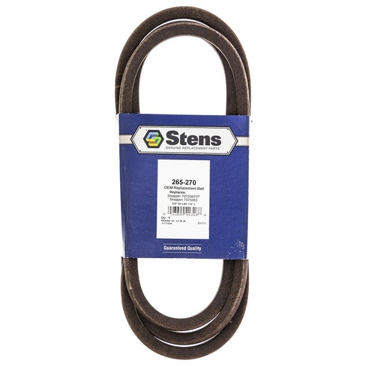 [ST-265-270] Stens 265-270 OEM Replacement Belt Fits Snapper 7075083  7075083YP  75083