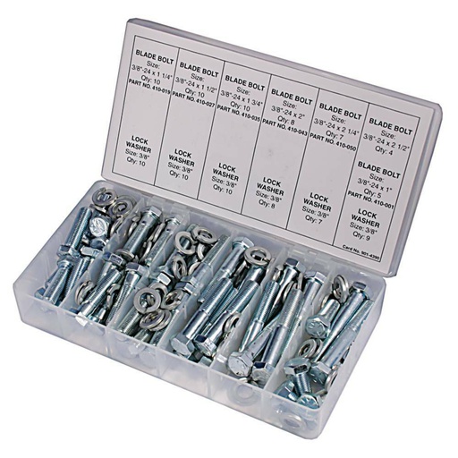[ST-415-109] Stens 415-109 Metal Blade Bolt Kit  Grade 5  108 Pieces Lawnmower