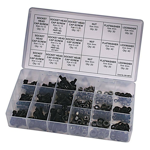 [ST-415-257] Stens 415-257 Stens Metric Socket Cap Screw Asmt  360 pieces  Lawnmower