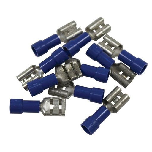 [ST-418-468] Stens 418-468 Electrical Terminal Blue female quick disconnect Pack of 10