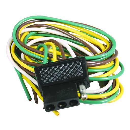 [ST-425-082] Stens 425-082 Trailer Connector Vehicle end Flat four pole 3 female  1 male
