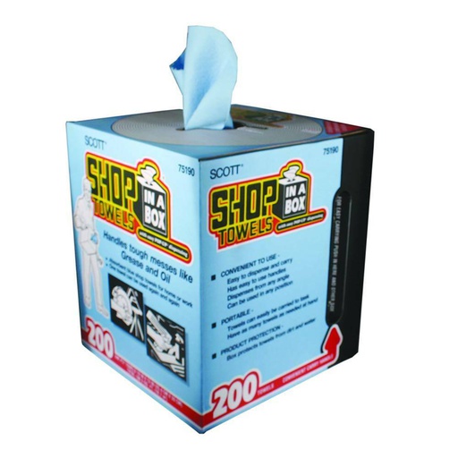 [ST-752-418] Stens 752-418 Shop Towels John Deere TY16353 200 count box  Carry handle