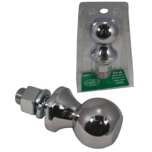 [ST-756-010] Stens 756-010 Ball Hitch OD 3/4 inch 3 500 lb. capacity Diameter 2 inch