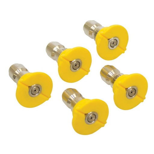 [ST-758-928] Stens 758-928 Pressure Washer Nozzle Shop Pack  Stainless Steel  Yellow