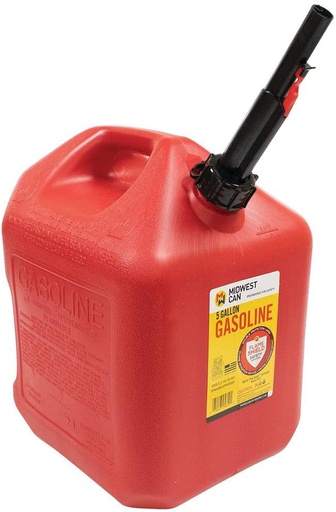 [ST-765-514] Stens 765-514  765-504  5 Gallon Plastic Gasoline Fuel Can use with 765-510
