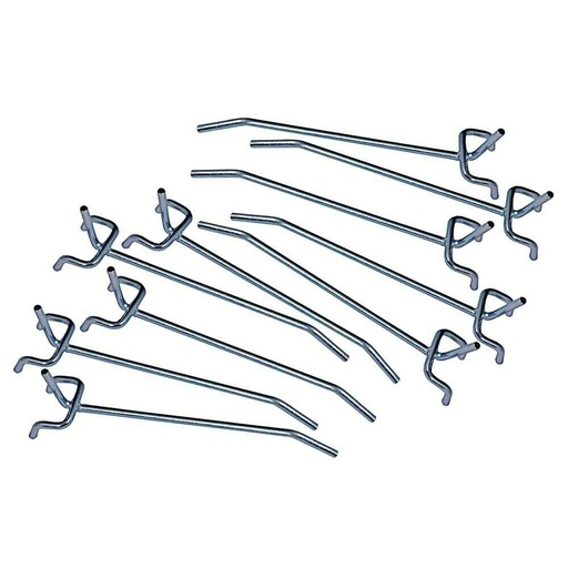 [ST-785-023] Stens 785-023  4 inch Pegboard Hook Package of 10  Fits 1/8  larger