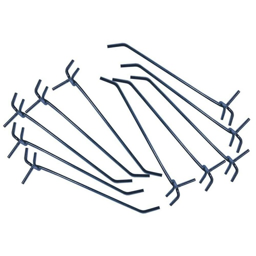 [ST-785-035] Stens 785-035  6 inch Pegboard Hook Package of 10  Fits 1/8 inch  larger