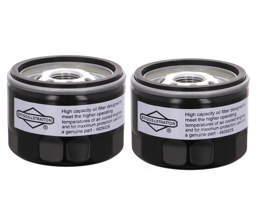 [BS-492932S-0.016] Pack of 2 Oil Filter for Briggs &amp; Stratton 492932S 696854 695396   AM125424
