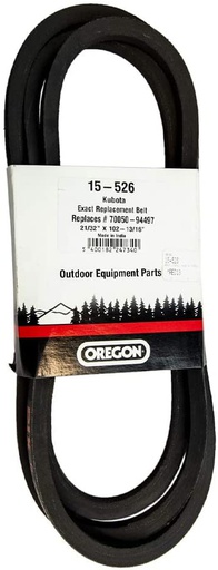 [OEP-15-526] Oregon BELT REPL. KUBOTA 70050-94497 15-526 Genuine Lawnmower