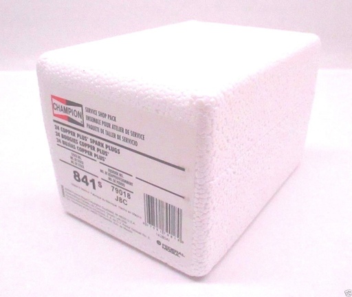 [CP-841S] Champion J8C SHOP PACK 24 PLUGS 841S Genuine Replacement Part Spark Plug