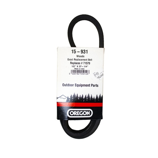 [OEP-15-931] Oregon BELT REPL. WOODS 71579 15-931 Genuine Lawnmower