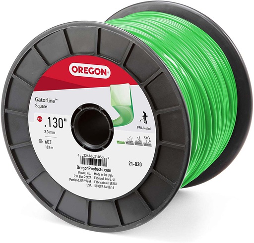 [OEP-21-030] Oregon GATORLINE SQUARE .130 5LB SPOO 21-030 Genuine Lawn trimmer