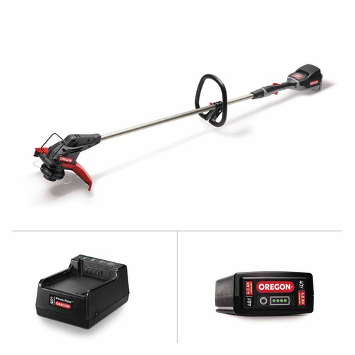 [OEP-581207] Oregon ST275 Cordless Straight Shaft String Trimmer with 4.0 Ah Battery